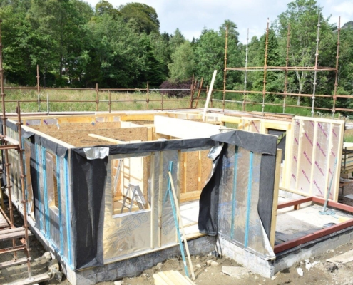 Chalet Home construction