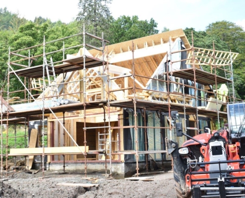 Chalet Home construction
