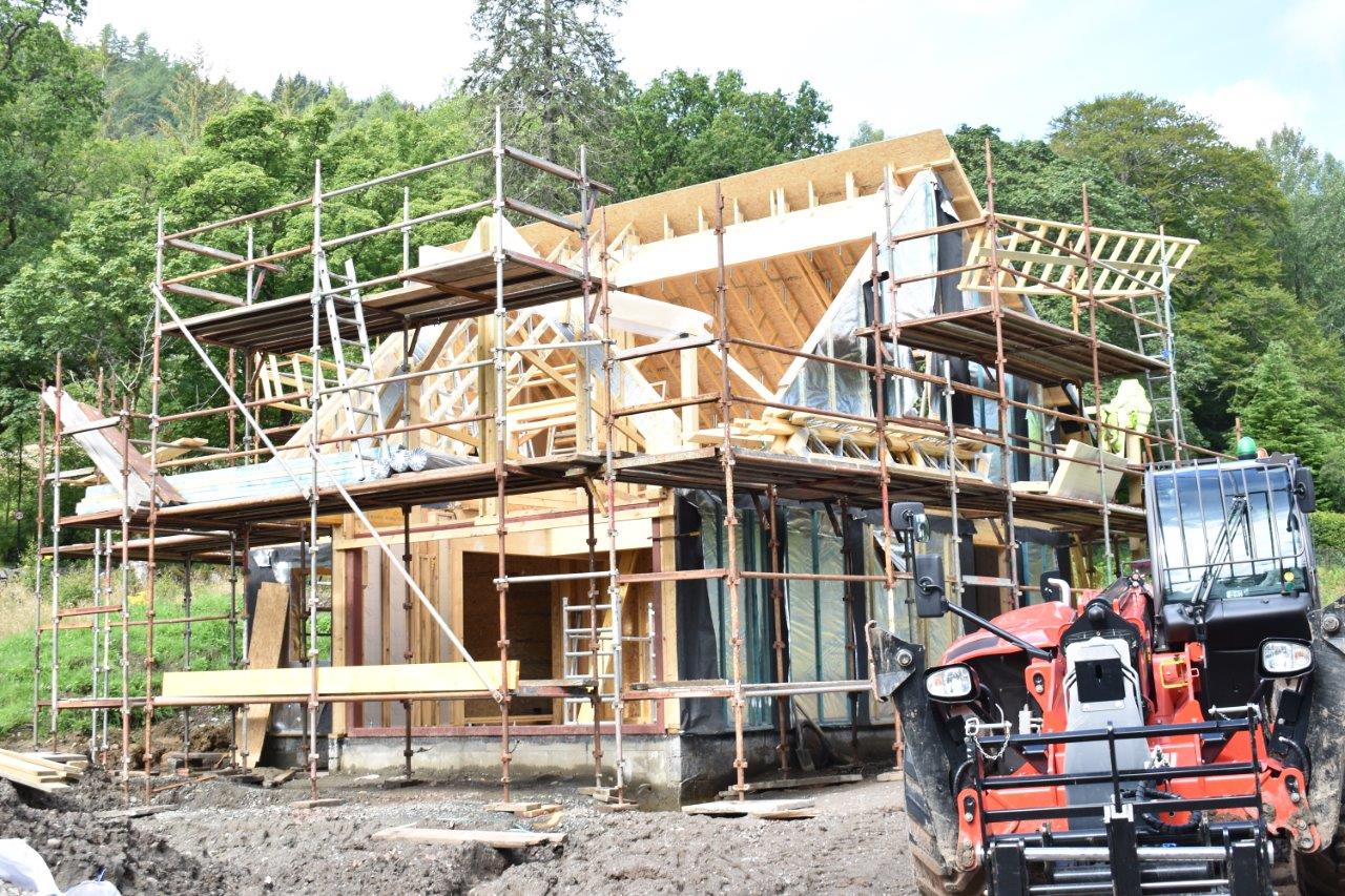 Chalet Home construction