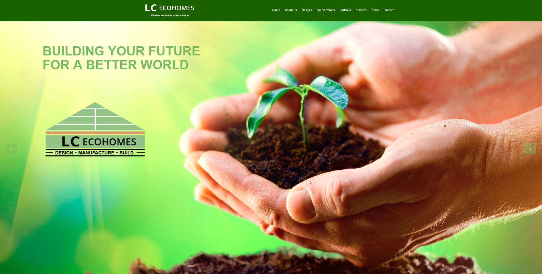 Image of Home page