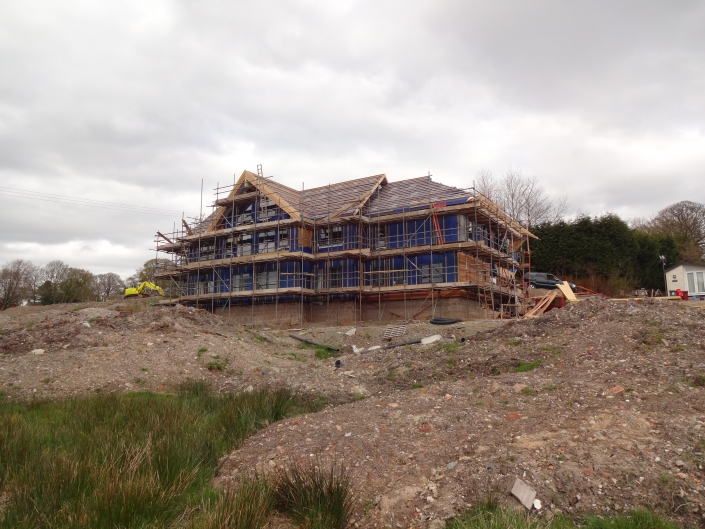 Chetham Farm Retreat construction