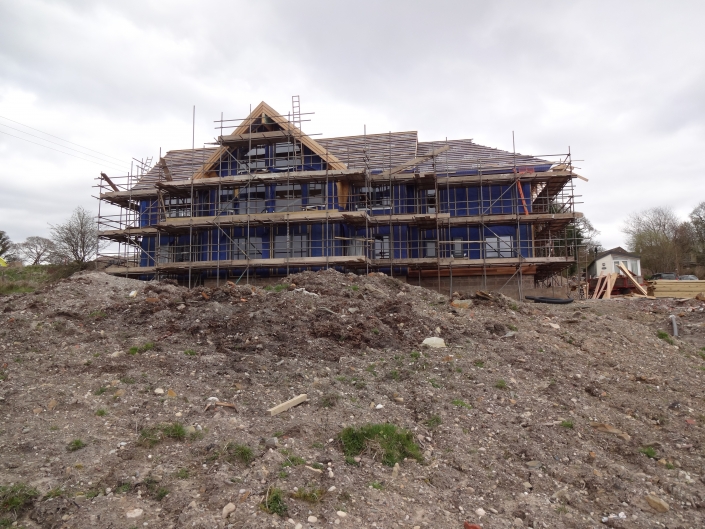 Chetham Farm Retreat construction