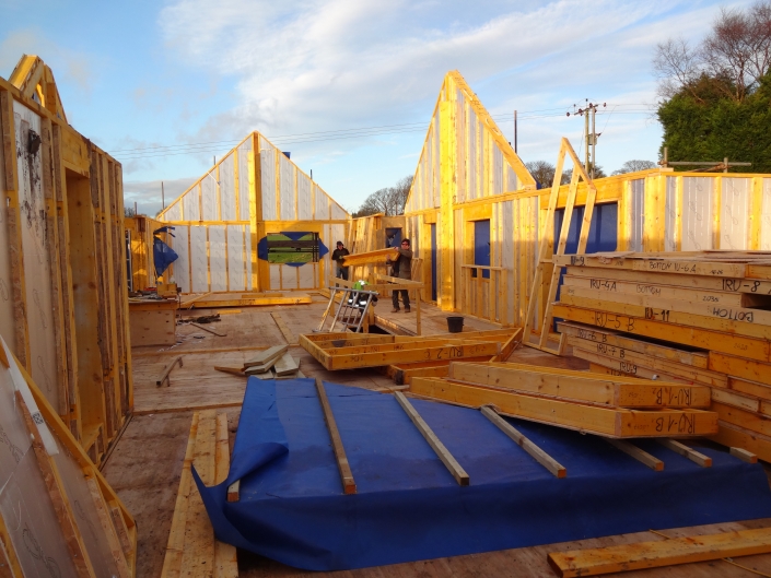 Chetham Farm Retreat construction