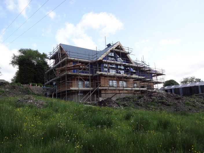 Chetham Farm Retreat construction