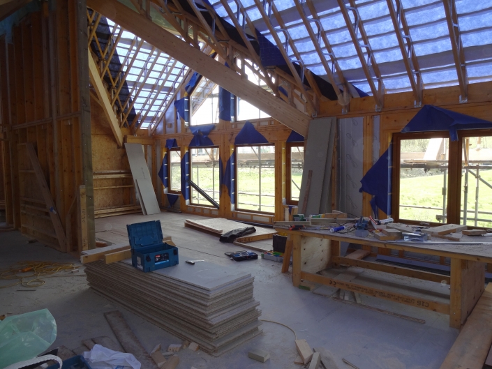 Chetham Farm Retreat construction