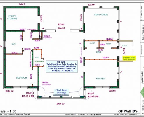 Construction Blueprints - GF Wall ID's