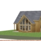New Chalet Home 3D render